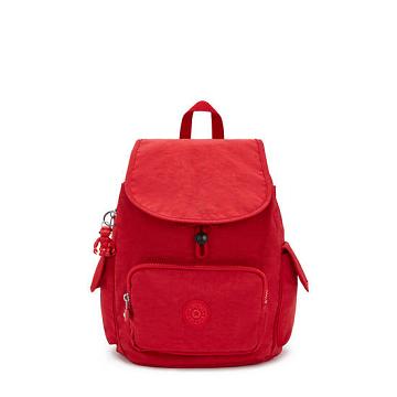 Kipling City Pack Small Rygsække Rød | DK 1509VR